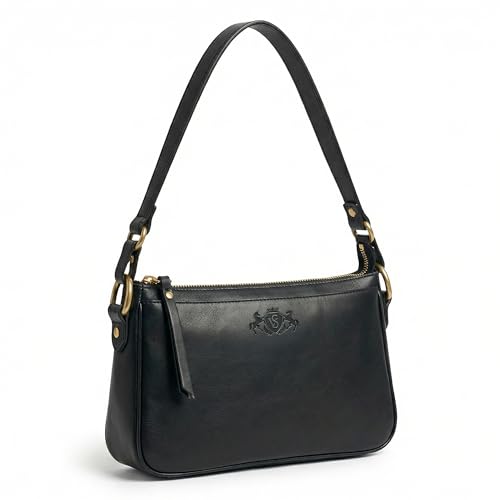 Sac bandoulière petit SID & VAIN en cuir véritable pour ranger vos essentiels