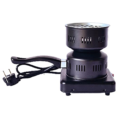 QILIN Elektrischer Shisha KohleanzüNder Heizplatte, Holzkohle-Starter-Set Für Wasserpfeife, Shisha, Nargila, BBQ…