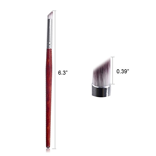 WOKOTO 3-teiliges Nagelschwämme mit Farbverlauf, Pinselstift-Set mit Doppelkopf-Nagelschwammstift, Nagelverlaufs-Pinsel… – Bild 3