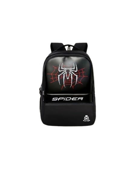 ASM Bags Spider bag for boys backpack Laptop Backpack Men & Women | For School, Office & Travel Daily Use Stylish Boys Girls Spider Bag | 5 Pockets 2 Hidden Pocket Black -37X4X52-image-20