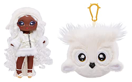 Muñeca Na! Surprise Evie Von HOO 19 cm estilo Snow Owl miniatura 1