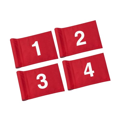 KINGTOP Golf Flag 6x8 in Double-Sided Nylon Flags