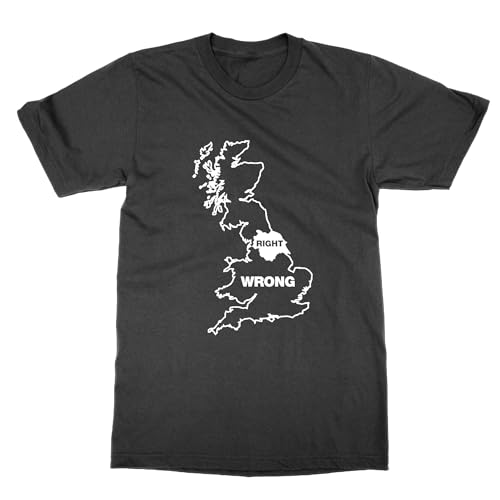 T-shirt Yorkshire Right Everywhere Else Wrong : idée cadeau originale pour anniversaire