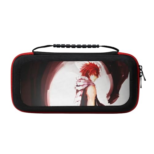 フェアリーテイル ケース スイッチ2 ケース キャリングケース 第2世代保護バッグ 衝撃吸収 ストレージカバー 高密度eva ベルベット中身内蔵 ソフトカード20枚収納可 ケーブル/イヤホンなど小物収納可能 全面保護 大容量 安定性 精密設計 固定バンド