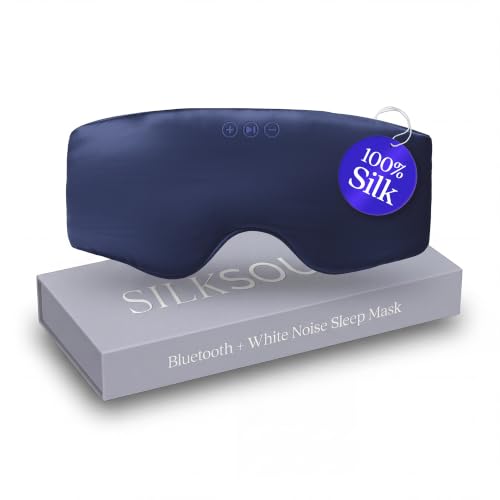 SilkSound Mulberry Silk Sleep Mask