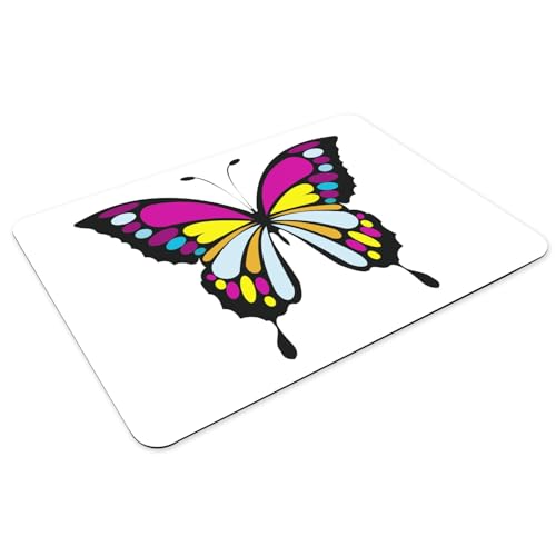Sets de table papillon en caoutchouc grand format lavables pour protéger le bois