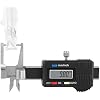Micrometer Digital Caliper Caliper Measuring Toolfor Gemstones Measurement, LCD Screen displays,Stainless Steel, 1.5V Battery, Portable Design, Micro Display for Fine Grinding & Industrial Use