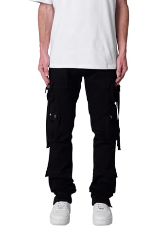 mnml Men's D152 Cargo Straight Denim