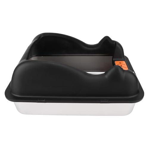 Caja sanitaria cerrada de acero inoxidable para gatos miniatura 5