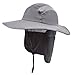 Home Prefer Adult UPF 50+ Sun Protection Cap Wide Brim Fishing Hat with Neck Flap Dark Gray