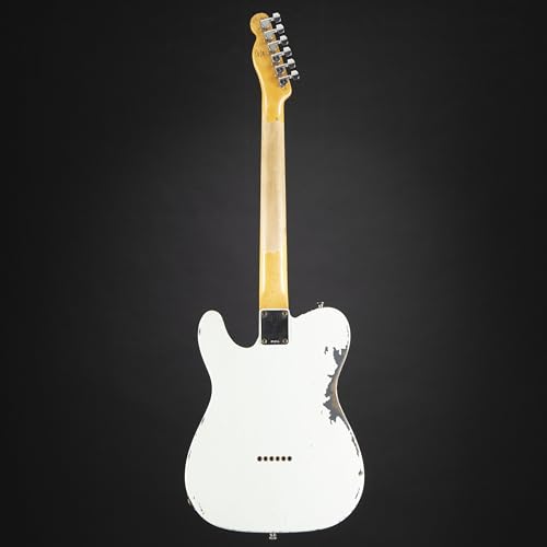 Fender Limited Edition Joe Strummer Esquire Relic Masterbuilt Jason Smith #JS403 – Guitare Électrique Personnalisée - Les Beatles, Paul McCartney, John Lennon, RIngo Starr, George Harrison Fender Limited Edition Joe Strummer Esquire Relic Masterbuilt Jason Smith #JS403 - Guitare Électrique Personnalisée – Image 4