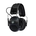 BERETTA Cuffie da Tiro elettroniche attive, protezione di 32dB SNR. Unisex adulto (Nero)