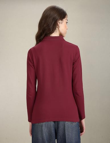 Image of U.S. Polo ASSN. Women's Cotton Slim Fit T-Shirt