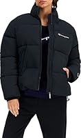 Champion Womens CH ROCH PUFFER JKT Jackets, Black, Medium US