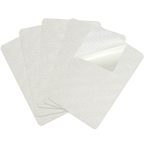 BOARDFEB Canvas Repair Patch 5 Pcs Self-Adhesive 20x30cm Fabric Repair Water-Repellent Repair Patch Kit Canvas Repair Tape for Sofa Tent Awning Car Curtain