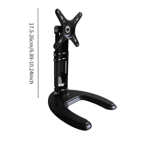 Support télescopique pour écran d'ordinateur de bureau rotatif 360