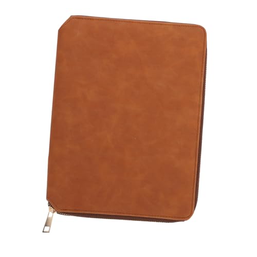 Carnet de bureau zippé compact pour la planification et prise de notes quotidien