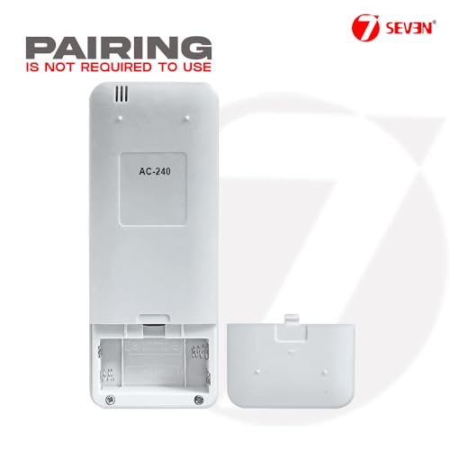 Image of 7SEVEN Compatible with Blue Star Remote 1 Ton 3 Star Inverter Split Ac 240 Model Suitable Only on IC312YBTU and FS312YBTU Model of Air Conditioner