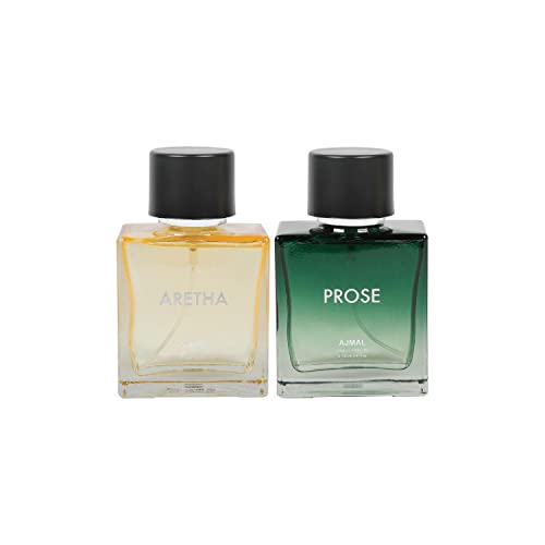 Buy Ajmal Aretha for Women Prose for Men EDP Combo pack of