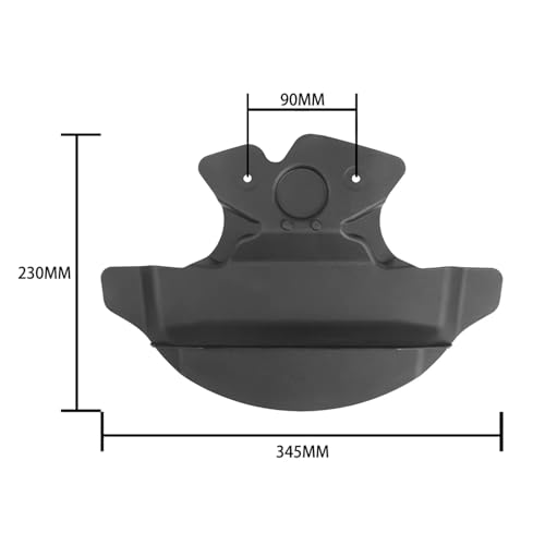 Guardabarros superior y protector contra salpicaduras para Voge Valico DS900X 5