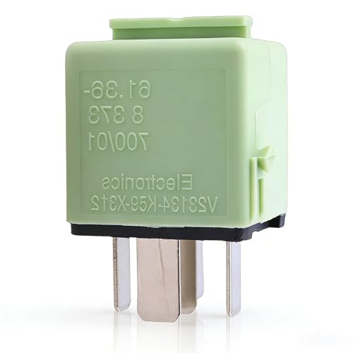 KoiLuvGo 61368373700 Relay 5-Pin Automotive Fuel Pump Relay Compatible with BMW Car Series E36 E46 E38 E39 E53 Z3