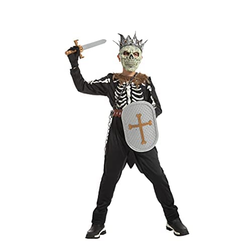 Spooktacular Creations Halloween Kids Skeleton Costume, Devilish Dark Themed Knight Costume For Boys Halloween Parties (X-Large(12-14 Yrs)) #TOP7