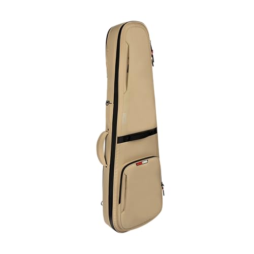 Image of Gator Cases ICON Series Premium Weather Resistant Gig Bag for Electric Guitars with TSA Luggage Lock-Friendly Zipper Pulls; Khaki (G-ICONELECTRIC-KHK)