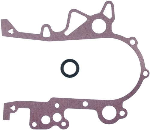 Engine Timing Cover Gasket Set Compatible With Jeep Wrangler 3.8L V6 23 VIN 2007 2008 2009 2010 2011 PC-1038371