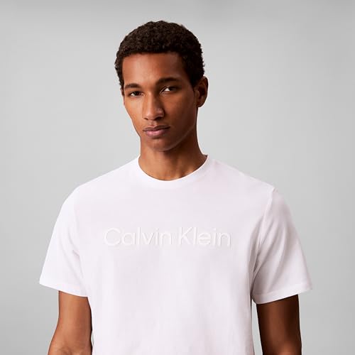 Image of Calvin Klein Men's Relaxed Fit CK Logo Crewneck T-Shirt