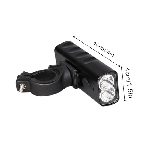 Éclairage LED pour vélo à haute luminosité et phare étanche rotatif 360