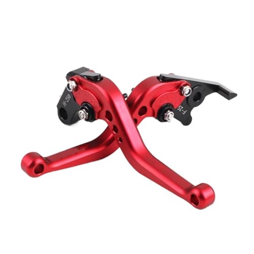Leviers embrayage frein HONDA Grom MSX125 rouge réglables - 4
