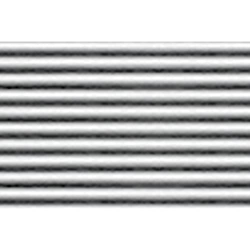 JTT Scenery N Scale Textured Styrene Plastic Sheet -- 1:200 Scale Corrugated Metal 7-1/2 x 12 19.1 x 30.5cm