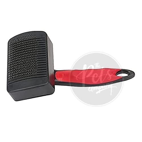 The Pets Company Dog Grooming Plastic Auto Slicker Self Cleaning Hair Brush for Dogs & Puppies, Small (B09HHPZMXL) Amazon Price History, Amazon Price Tracker