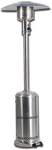 Eigenständige Terrasse Heizung, 3 Modi Schnell Heizung, Verdreifachen Sicherheit Schutz, Draussen Edelstahl Stahl Gas Heizung zum Balkon, Hof,