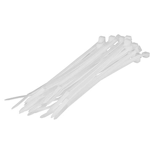 Poly Pool PP0309.250 N. 250 Pieces Polyamide Clamps. 3.6x140 mm White - Image 3