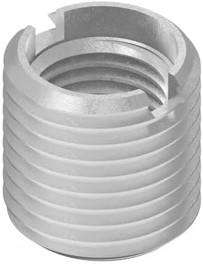 Thin Wall Self Locking Thread Insert, 3/8"-24 Int Thrd Sz, 18-8 Stainless