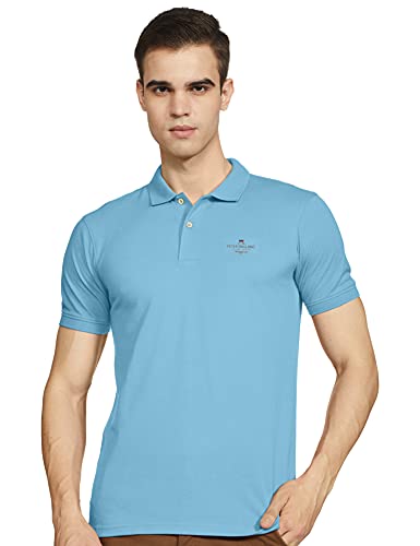 Image of Peter England Men's Slim Fit Polo Shirt