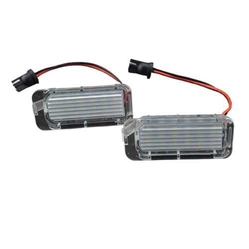 Luz matrícula LED evita error canbus bombilla Focus Mondeo Fiesta adiós luz amarilla fundida 2