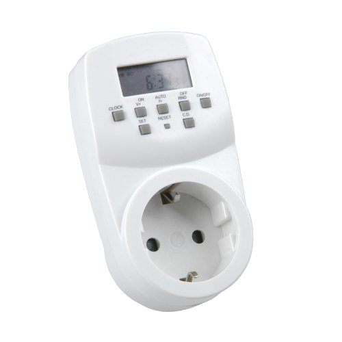 Unitec 46433 - Enchufe con temporizador para interiores (digital, mini)