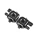 YFGXFXF 2Pcs TRX4M Black Brass Weight Steering Blocks Knuckle, 22g Counterweight for 1/18 RC Crawler TRX-4M Upgrade Parts