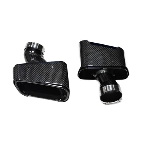 Silencieux d'échappement BMW G30 G31 530i 528i embout carbone noir double sortie