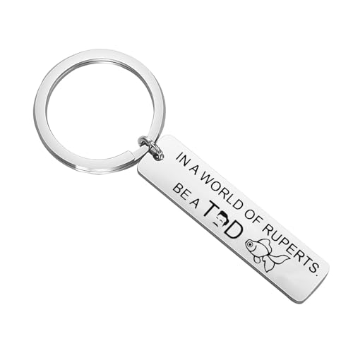 BLEOUK Coach Keychain Tv Show Fans Present Soccer Coach Gift Tv Show Lover Gift