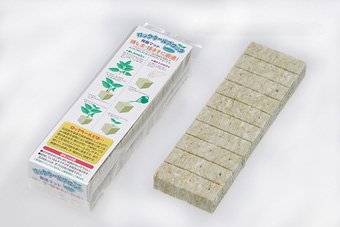 琉球 ドル表示10￠銘版付10枚ブロック Amazon.co.jp: ロックウール ブロック 30mm 60P 種まき さし木
