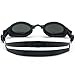 Zoggs Unisex Adult Endura Max Titanium Adjustable Swimming Goggles with Comfortable Soft Silicone Gasket & Anti-Fog UV Protective Curve Lenses, Black - Mirrored Titanium Lenses