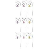 Allayu Robuste Miniatur Gartenlaternen für den Außenbereich, malerische Ansichten mit dekorativen Elementen für jeden Garten, Puppen oder Spielzeugausstellungen, hängende