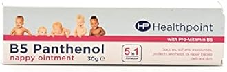 Healthpoint B5 Panthenol Nappy Ointment with Pro-Vitamin B5, 5-in-1 Formula, Soothes and Protects, Suitable for Daily Use, 30g