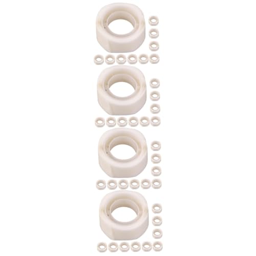 ARTIBETTER 4sets Sticker Dots Double Sided Adhesive Dots for Crafts Balloons Non-Trace Adhesive for Party Decorations 10rolls*4