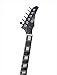 KGD Relic Electric Guitar-6-String Heavy Metal Guitar with Bone Nut, Professional Electric Guitar for Adults (Silver)