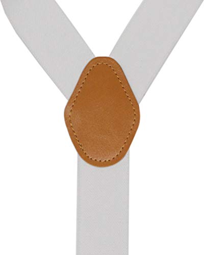 Image of Mens Suspenders with 3 Swivel Hooks Belt Loops 1.4 Inch Wide Heavy Duty Adjustable Braces