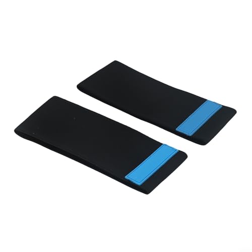 Fundas elásticas gruesas de doble capa compatibles con patines de velocidad, patines de fibra de carbono y patines suaves para protección (M (tamaño S (tamaño 25-33), negro)